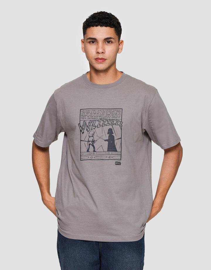 Star Wars Darth Vader Luke Skywalker Comics Kaos Pria