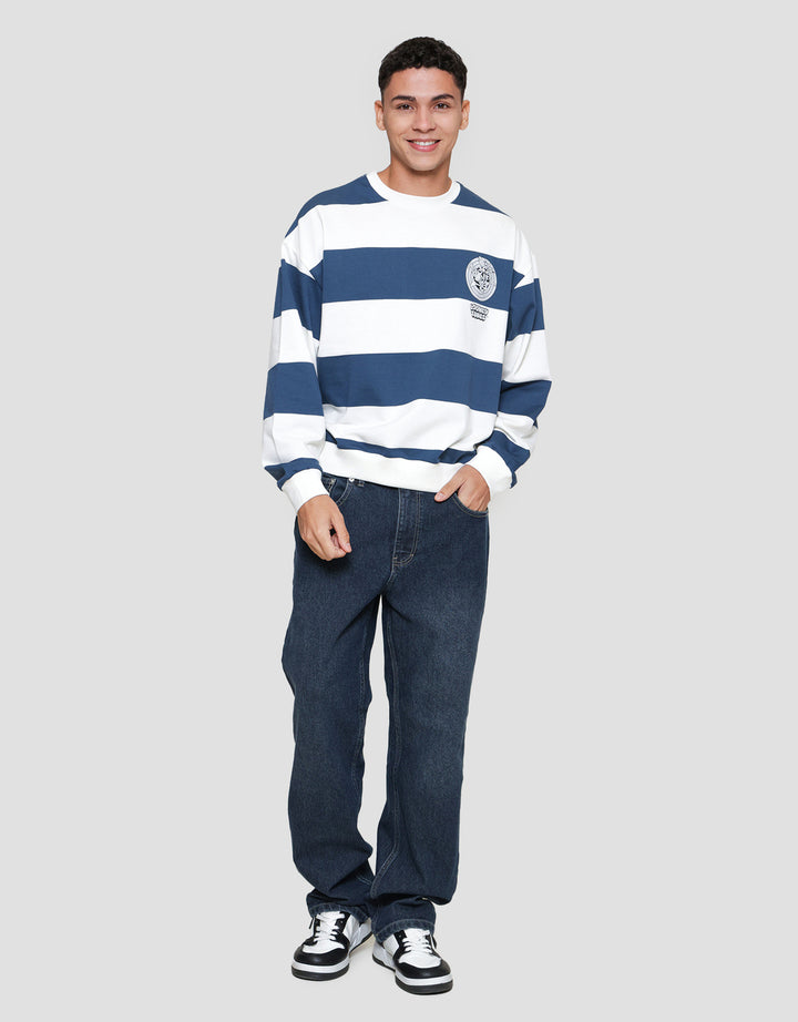 Nevada Stripe Looney Tunes Sweater Pria