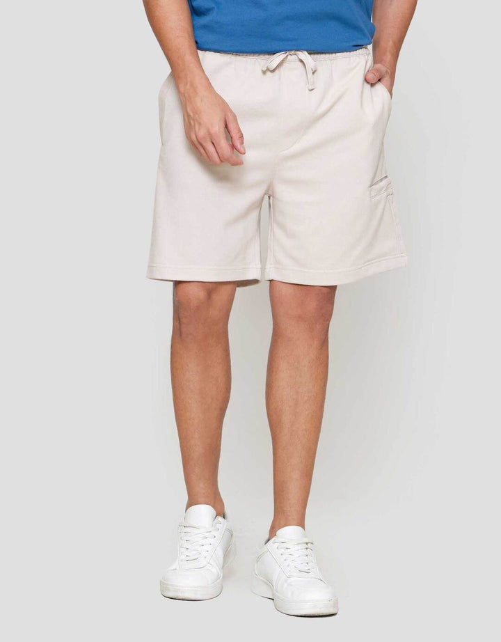 Nevada Knit Baggy Fit Horizontal Side Pocket Celana Pendek Pria