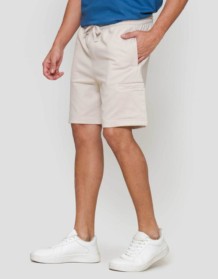 Nevada Knit Baggy Fit Horizontal Side Pocket Celana Pendek Pria