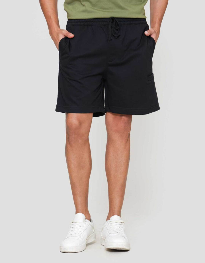 Nevada Knit Baggy Fit Horizontal Side Pocket Celana Pendek Pria