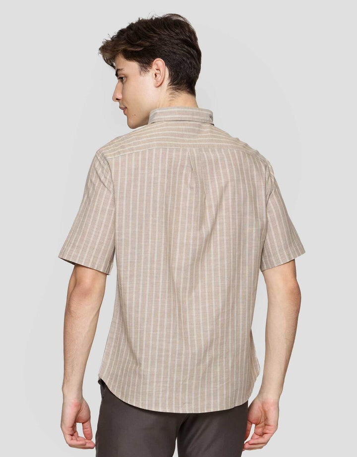 Cole/ Stripe Cotton Kemeja Pria