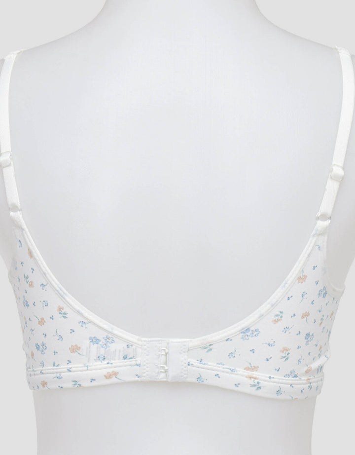 Nevada Mini Set Training Print Flower Bra Wanita