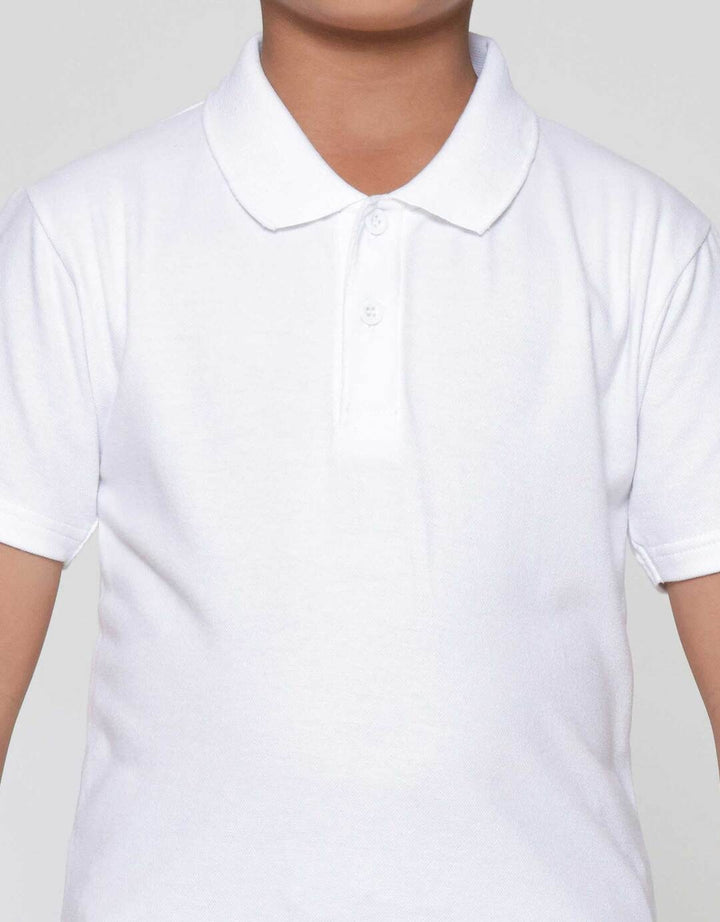 Little M Polos Print Kaos Lengan Pendek Anak Laki-laki