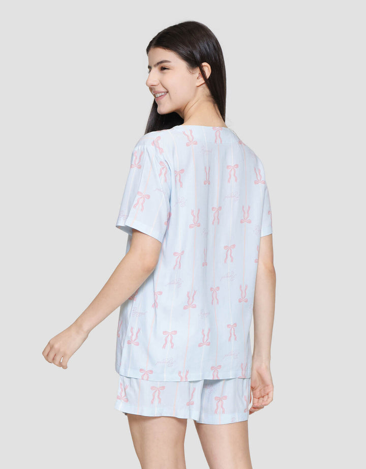 Disney Ribbon Princess Piyama Set Wanita