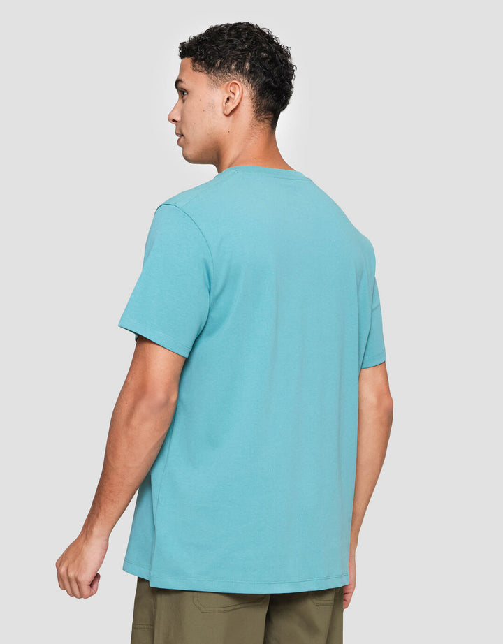 Suko Supima Katun Kerah Bulat Lengan Pendek Kaos Pria