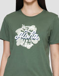 Nevada Aloha Kaos Lengan Pendek Wanita