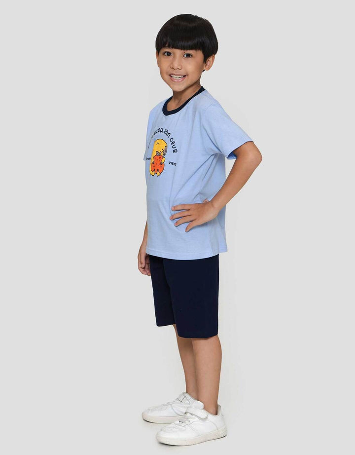 Little M Capybara Fan Clubn Pakaian Anak Laki-laki