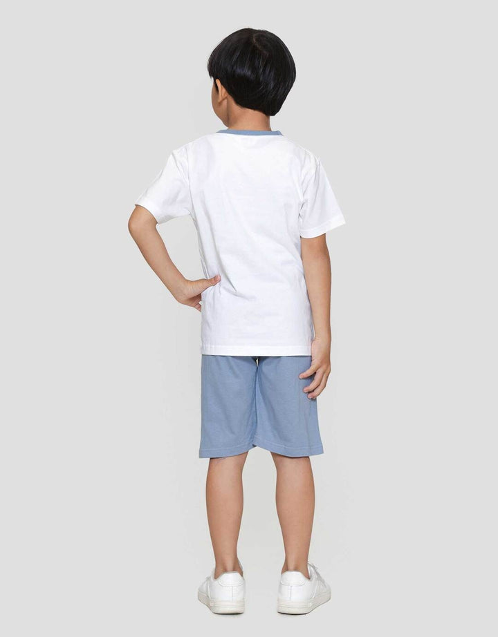 Little M Dino Lets Partyn Pakaian Anak Laki-laki