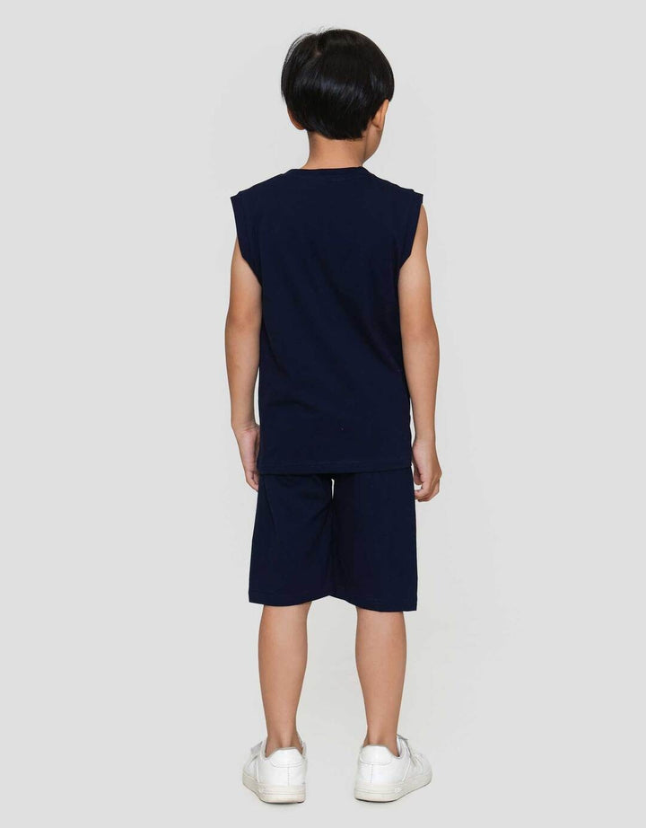 Little M Singlet Nycn Pakaian Anak Laki-laki