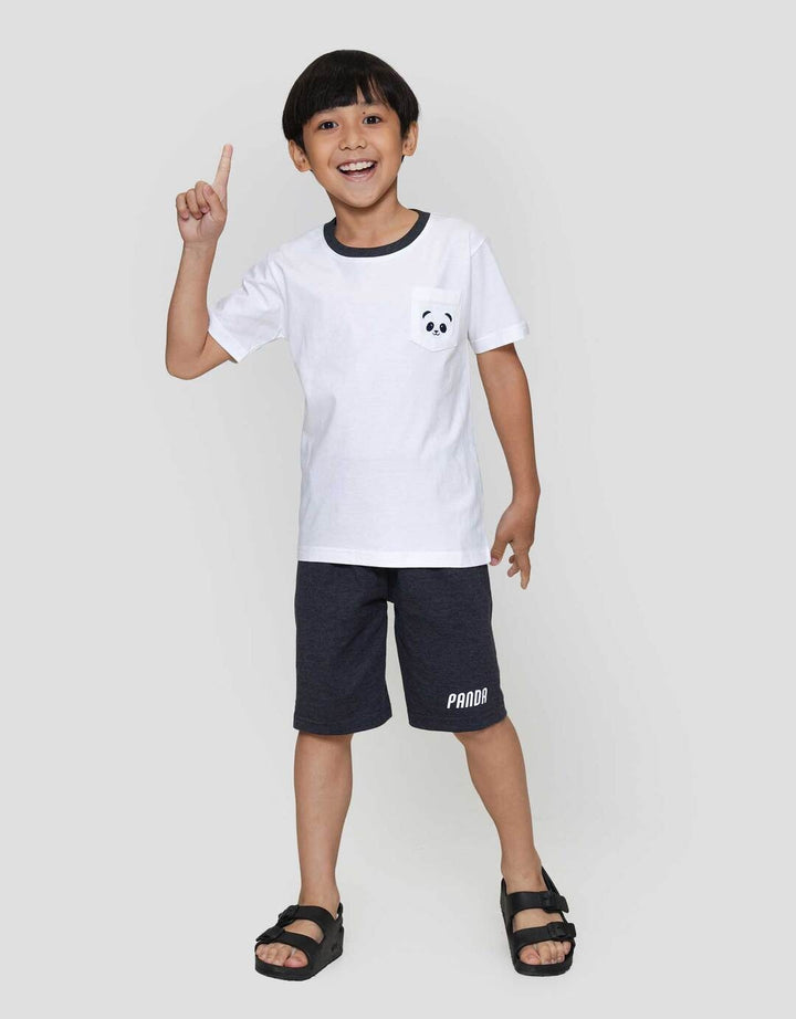 Little M Kantong Panda Facen Pakaian Anak Laki-laki