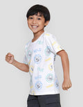 Little M Full Print Wild Roar Kaos Anak Laki-laki