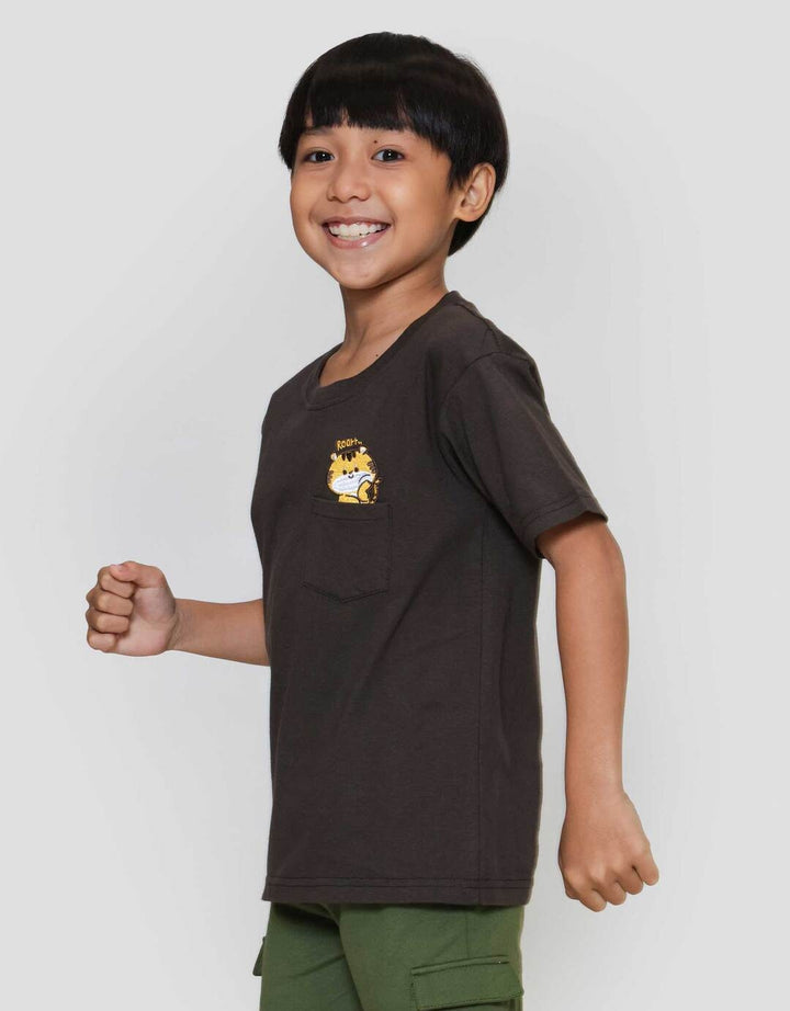 Little M Ktg Bdr Tiger Kaos Anak Laki-laki
