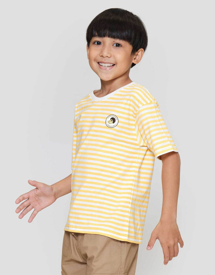 Little M Salur Yellow Kaos Anak Laki-laki