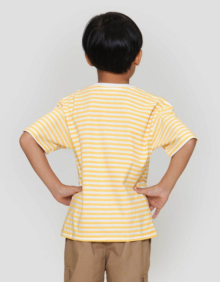 Little M Salur Yellow Kaos Anak Laki-laki