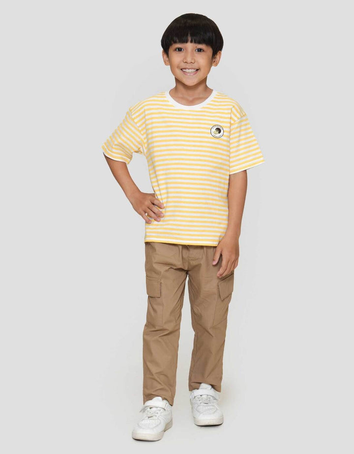 Little M Salur Yellow Kaos Anak Laki-laki
