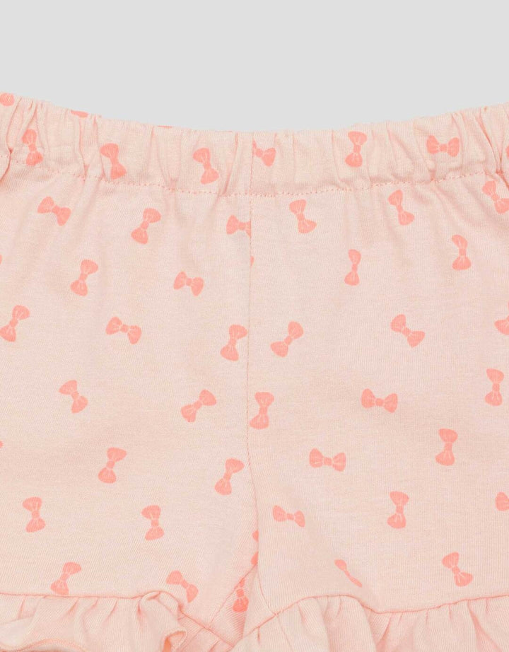 Little M Print Rabits Setelan Baju Anak Perempuan