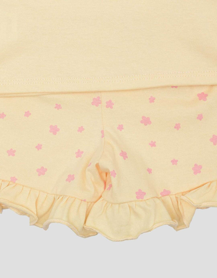 Little M Print Rabits Setelan Baju Anak Perempuan