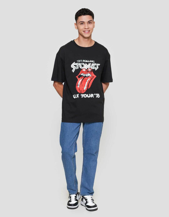 Aos Universal Music Theme Rockstar Rolling Stone US Tour Kaos Pria
