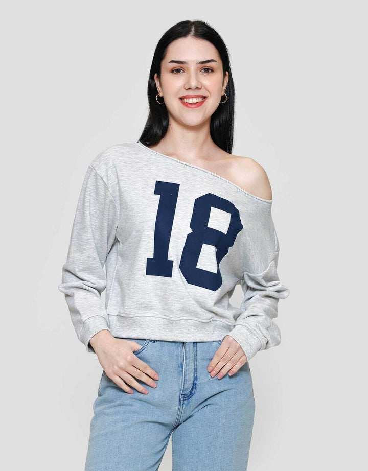 Nevada French Reg Boat Neck Sweater Wanita