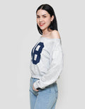 Nevada French Reg Boat Neck Sweater Wanita