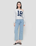 Nevada French Reg Boat Neck Sweater Wanita