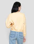 Nevada Crop Fleece California Sweater Wanita