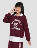 Nevada San Fransisco Sweater Kerah Anak Perempuan