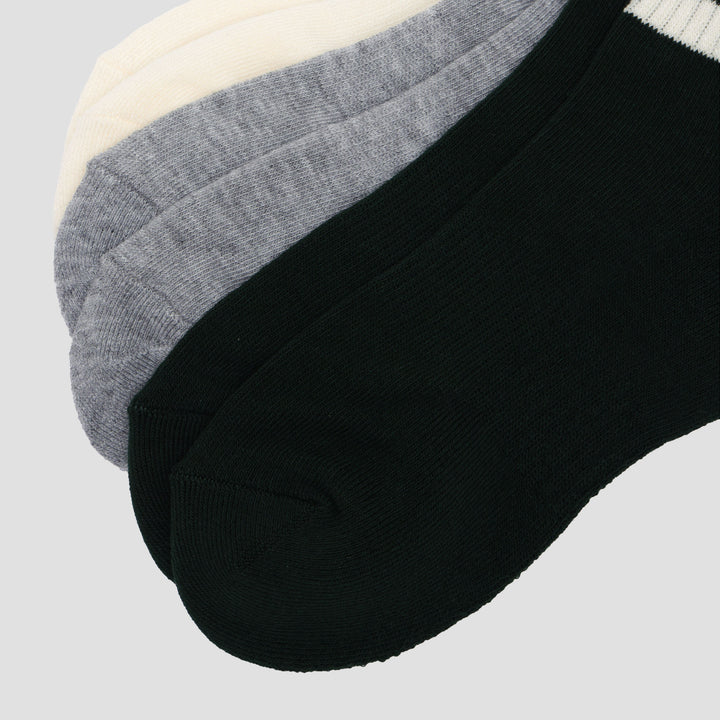 Cole Pack of 3 Ankle Stripe Kaus Kaki Pria