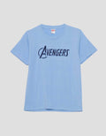 Marvel Logo Emboss Mold Kaos Anak Laki-laki