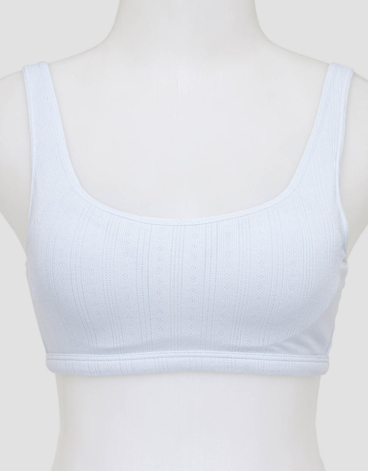 Nevada Tranning Bra Bahan Pointelle  Mini Set Wanita