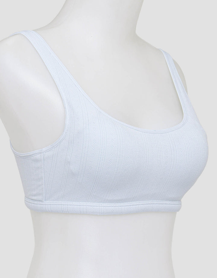 Nevada Tranning Bra Bahan Pointelle  Mini Set Wanita