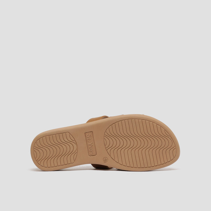 St. Yves Elegan Buckle Sandal Slipper Wanita