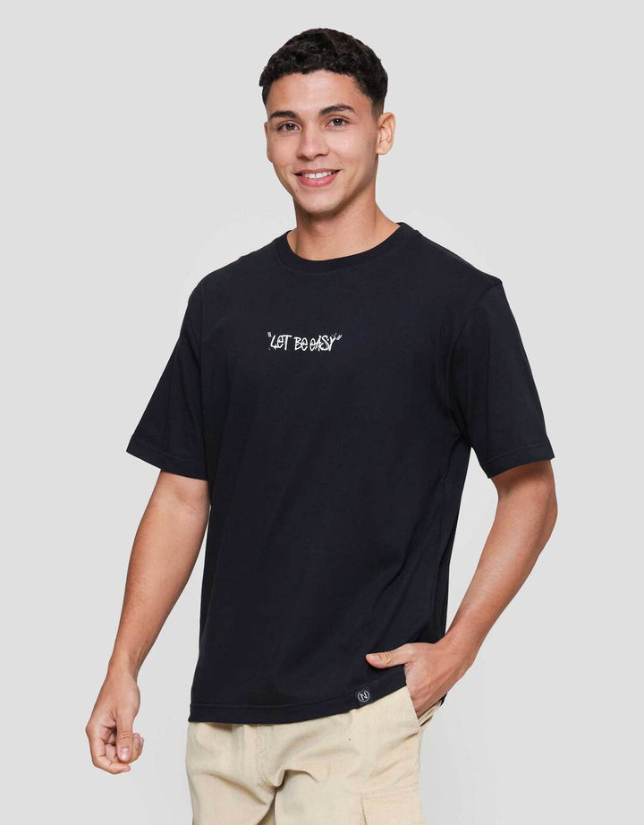 Nevada Backprint Wording Style Kaos Pria