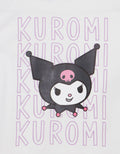 Character Kuromi 2 Print Kaos Anak Perempuan