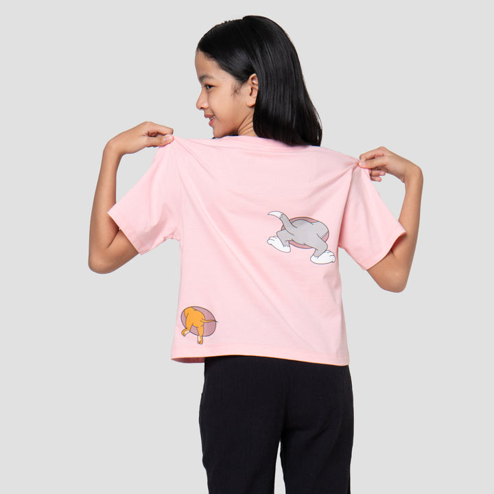 Character Tom N Jerry Hide N Seek Kaos Anak Perempuan