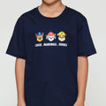 Character Paw Patrol Teams Logo Kaos Anak Laki-laki