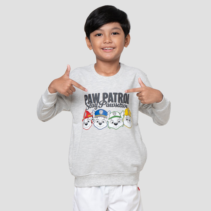 Character Non Hoody Paw Teams Sweater Anak Laki-laki