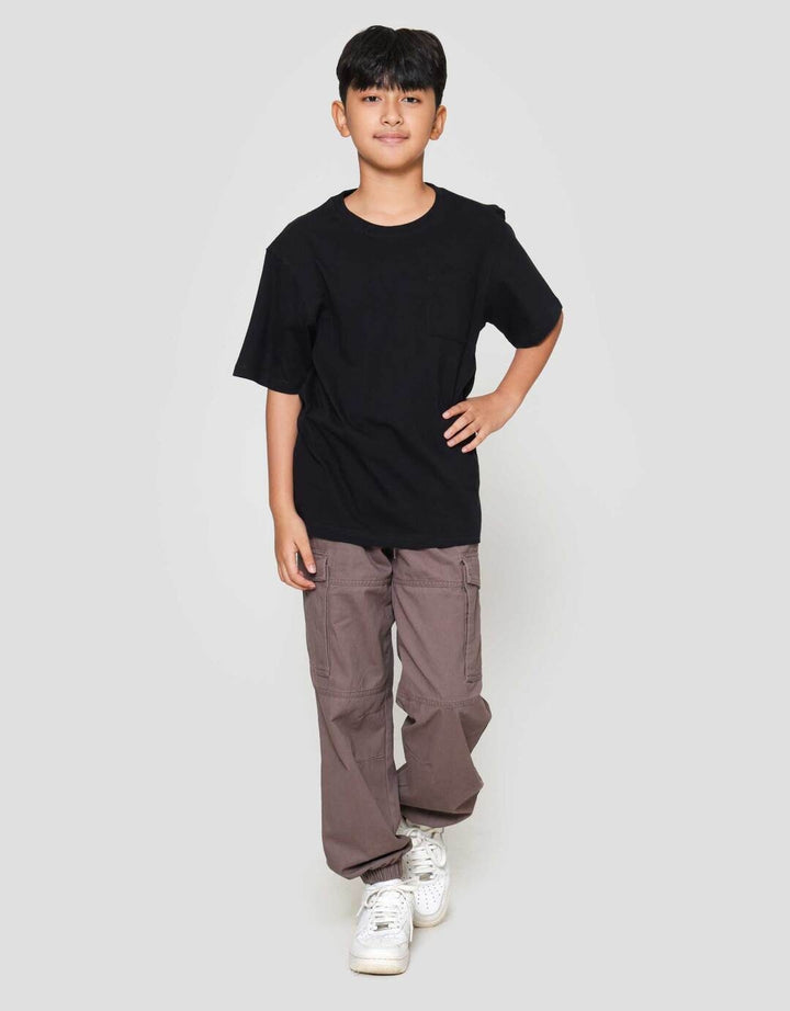 Nevada Solid With Pocket Jvpoc Kaos Anak Laki-laki