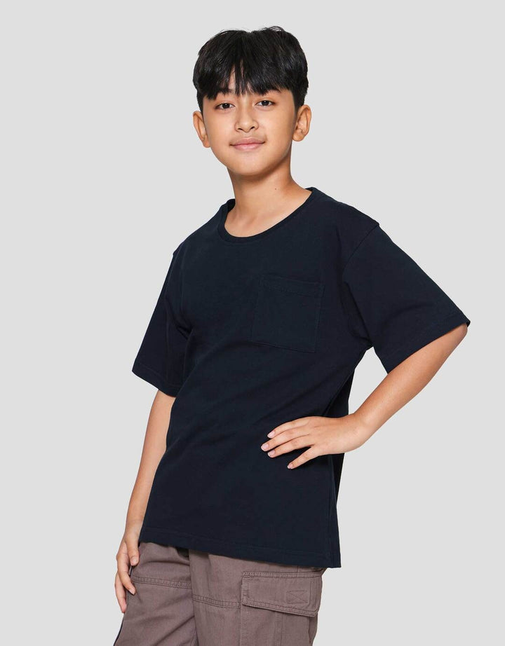 Nevada Solid With Pocket Jvpoc Kaos Anak Laki-laki