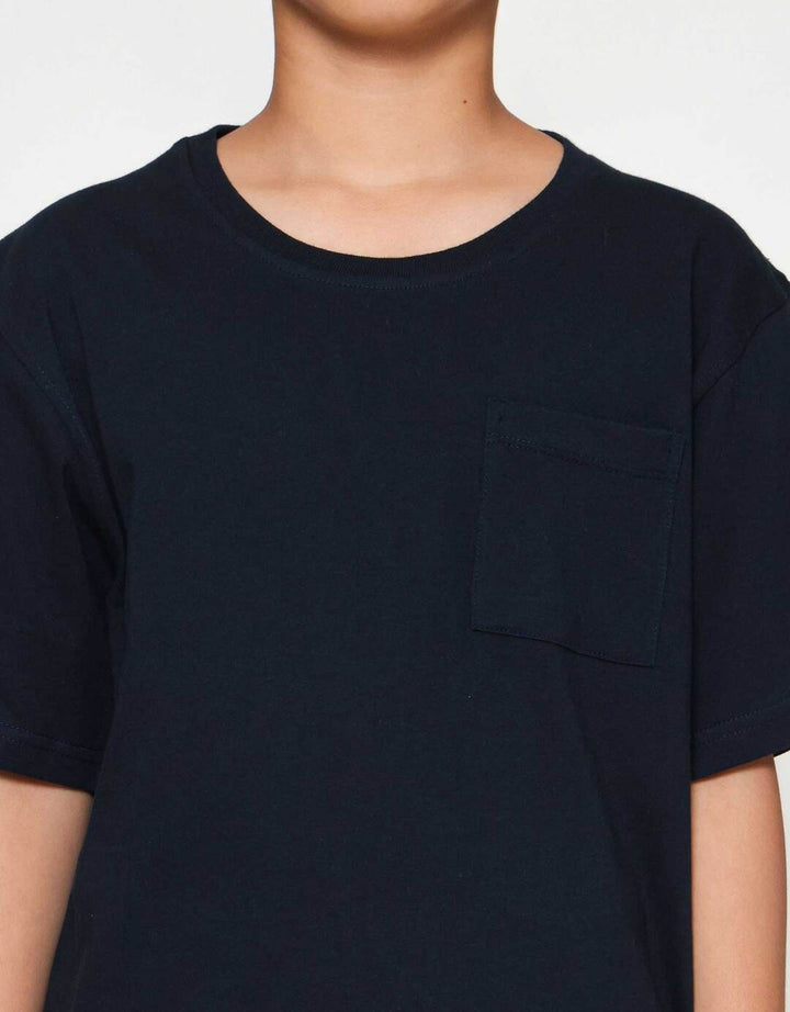 Nevada Solid With Pocket Jvpoc Kaos Anak Laki-laki