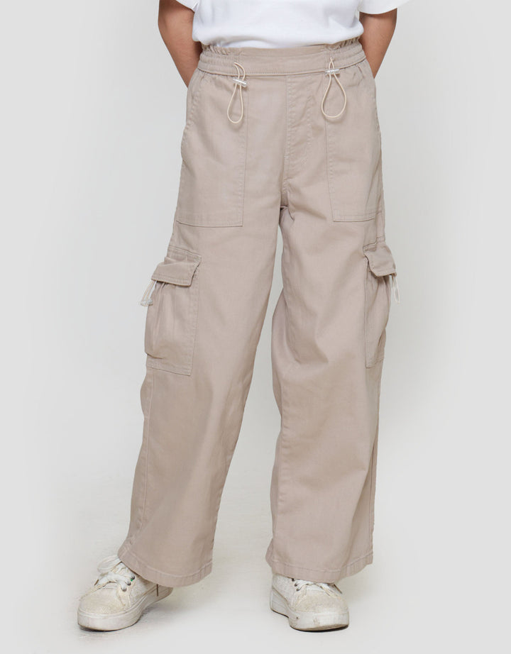 Nevada Stretch Cargo Celana Panjang Anak Perempuan