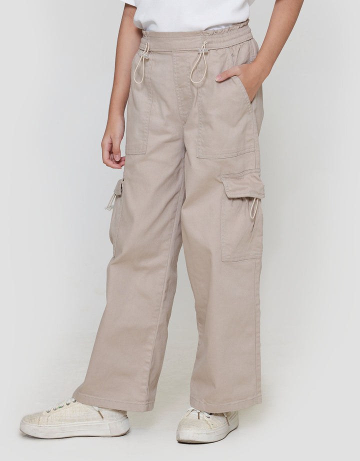 Nevada Stretch Cargo Celana Panjang Anak Perempuan