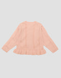 Little M Rajut Ruffle Sweater Anak Bayi Perempuan