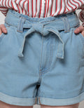 DENIM SHORT PANTS