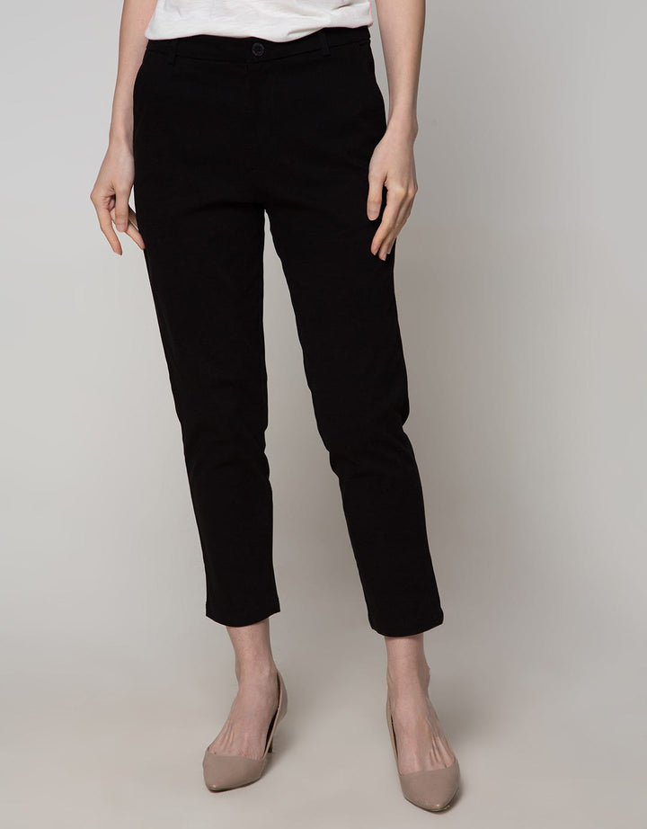 Connexion Chinos Pants Stretch Back Elastic Hidden