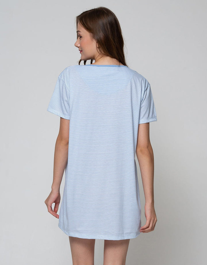 Nevada Short Sleeve Midi Dress Peace Kitty