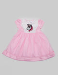 Kidz Too Short Sleeve Midi Dress Flip Sequin Unicorn With Tile