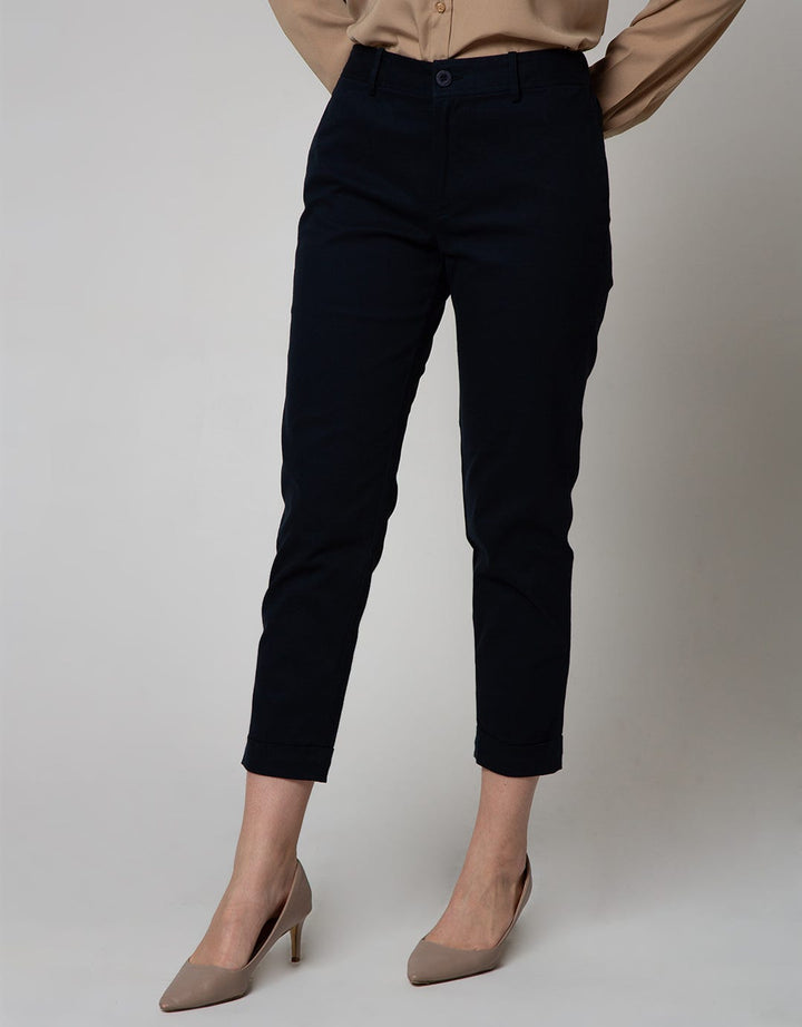 Connexion Long Pants Slim Fit Turn Up Cuff Bottom