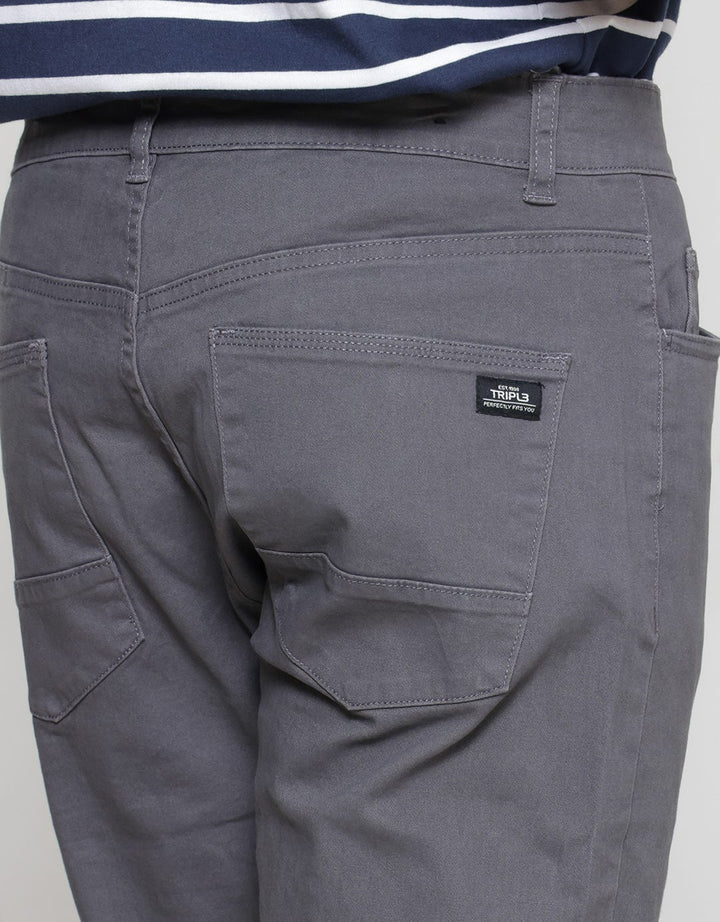 Triple Slim Fit Stretch Men's Trousers
